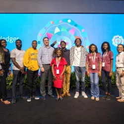 Bowie State students at the 2023 Interledger Summit